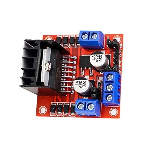 2A Dual L298N Motor Driver Module with PWM Control