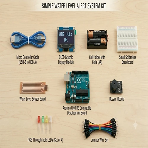 DIY Simple Water Level Alert System Kit